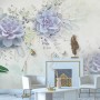 Elegant Petal Floral Wallpaper Mural