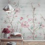 Watercolor Cherry Blossom Wallpaper Mural