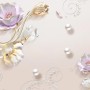 Jewelry Tulip Flower Wallpaper Mural