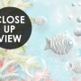 3D Look Soft Undersea with Seashells Wallpaper Mural