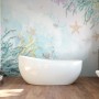 3D Look Soft Undersea with Seashells Wallpaper Mural