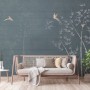 Watercolor Dark Forest Wallpaper Mural