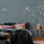 Watercolor Dark Forest Wallpaper Mural