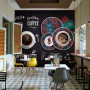 Vintage Coffee Wallpaper Mural