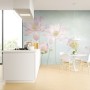 Light Pink Lotus Flower Wallpaper Mural