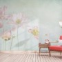 Light Pink Lotus Flower Wallpaper Mural