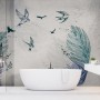 Birds and Feathers Wallpaper Mural