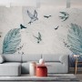 Birds and Feathers Wallpaper Mural