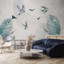Birds and Feathers Wallpaper Mural