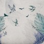 Birds and Feathers Wallpaper Mural