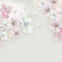 Watercolor Soft Flower Wallpaper Mural