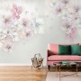 Watercolor Soft Flower Wallpaper Mural