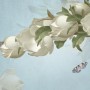 Gardenia Floral and Butterfly Wallpaper Mural