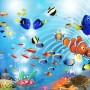 Cartoon Sea Wallpaper Mural