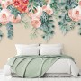 Watercolor Floral Wallpaper Mural