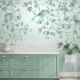 Soft Green Blossom Wallpaper Mural