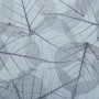 Monochrome Leaf Pattern Wallpaper Mural