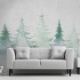 Watercolor Soft Palm Trees Wallpaper Mural