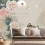 Nostalgic Peony Blossom Wallpaper Mural