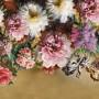 Retro Colorful Flowers Wallpaper Mural