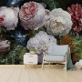 Dutch Floral Victorian Flower Bouqet Wallpaper Mural