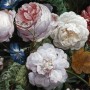 Dutch Floral Victorian Flower Bouqet Wallpaper Mural