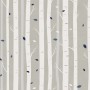 White Tree Branches Wallpaper Mural
