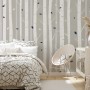 White Tree Branches Wallpaper Mural