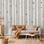White Tree Branches Wallpaper Mural