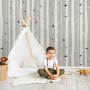 White Tree Branches Wallpaper Mural