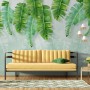 Tropical Leaves and Shading Leaf Wallpaper Mural