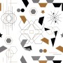 Geometric Shapes Wallpaper Mural