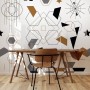 Geometric Shapes Wallpaper Mural