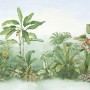Tropical Rainforest Drawing Art Wallpaper Mural
