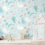 Pastel Underwater Adventure Sea Life Wallpaper Mural