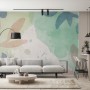 Watercolor Abstract Flowers Wallpaper Mural