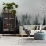 Dark Forest Misty Landscape Wallpaper Mural