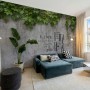 Nostalgic Ivy Leaf Wallpaper Mural