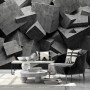 Modern Geometric Shapes Wallpaper Mural