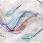 Colorful Abstract Feather Wallpaper Mural