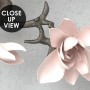 3D Look Pink Magnolia Blossom Wallpaper Mural