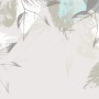 Nordic Leaf Wallpaper Mural