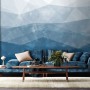 Abstract Geometric Shapes Wallpaper Mural