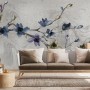 Retro Magnolia Blossom Wallpaper Mural