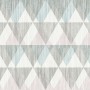 Trigon Geometric Shape Pattern Wallpaper Mural