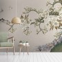Retro Plum Blossom Wallpaper Mural