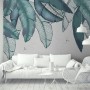 Vintage Leaves and Dragonfly Wallpaper Mural