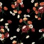 Chinese Red Floral Wallpaper Mural