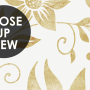 Damask Pattern Floral Art Wallpaper Mural