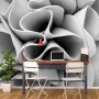 Abstract 3D Look Architecture Wallpaper Mural